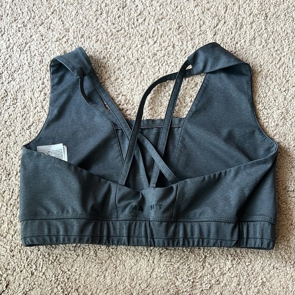 Mammut Vella Sports Bra Grey Strappy - Picture 4 of 8